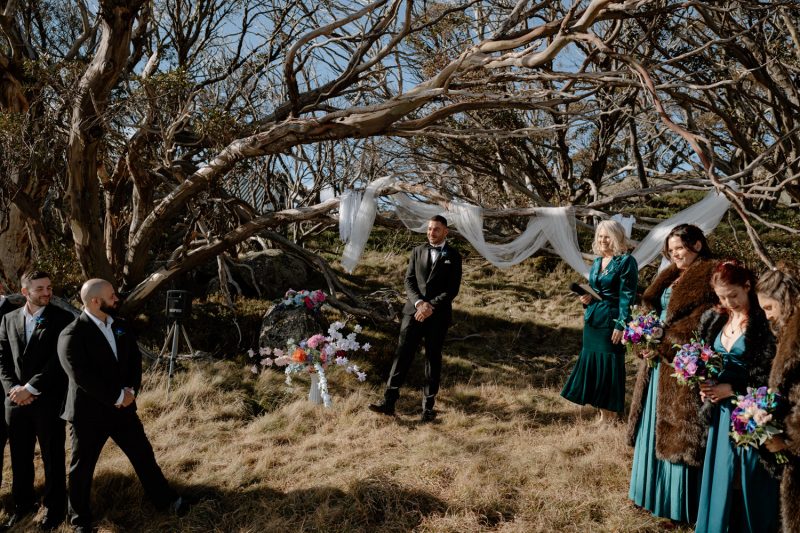 Alannah and Alex snow wedding perisher nsw-105