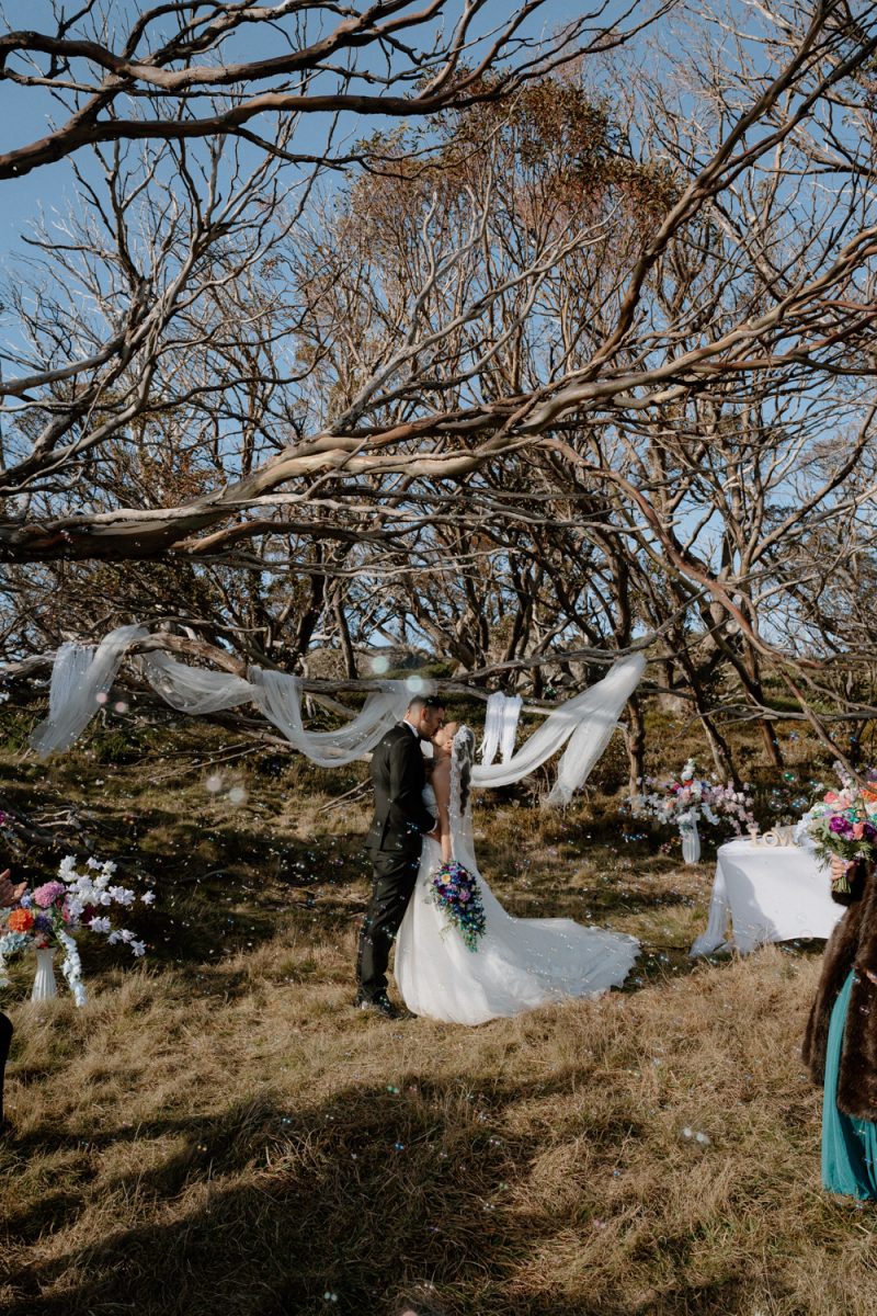Alannah and Alex snow wedding perisher nsw-136