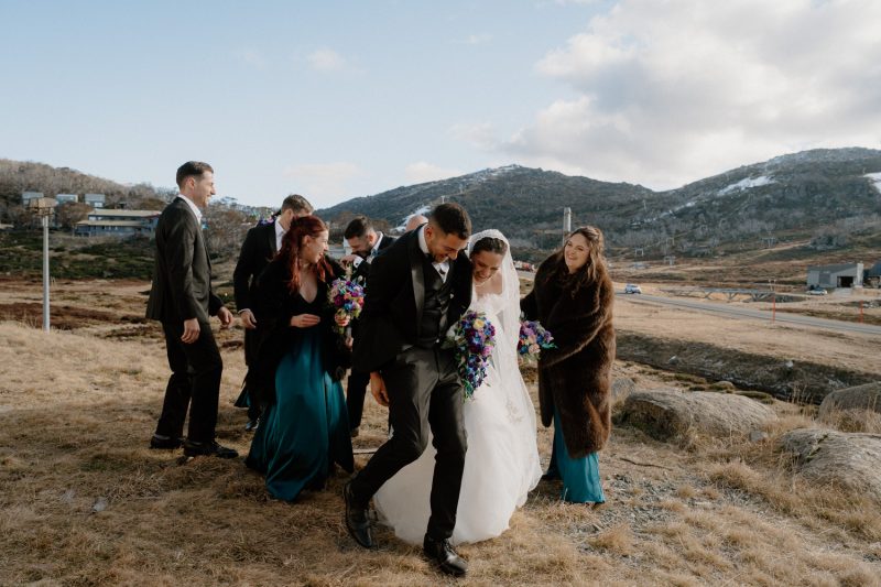 Alannah and Alex snow wedding perisher nsw-157