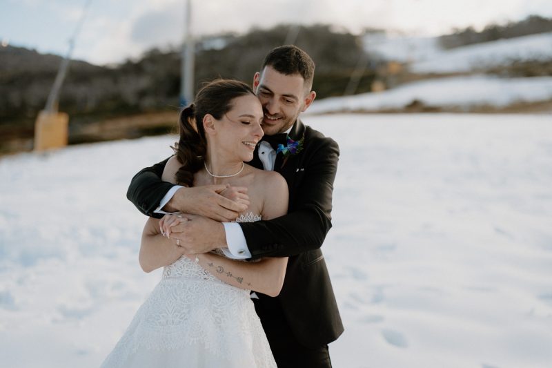 Alannah and Alex snow wedding perisher nsw-199
