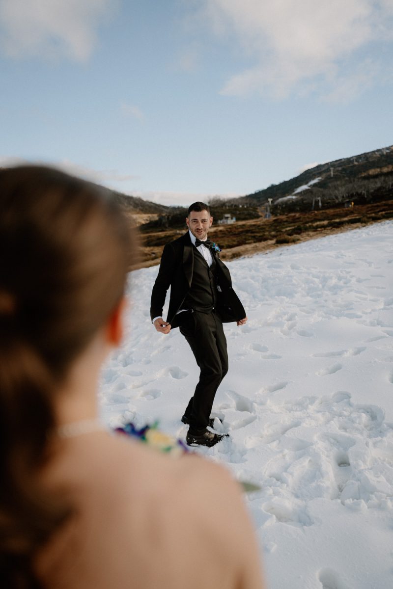 Alannah and Alex snow wedding perisher nsw-206