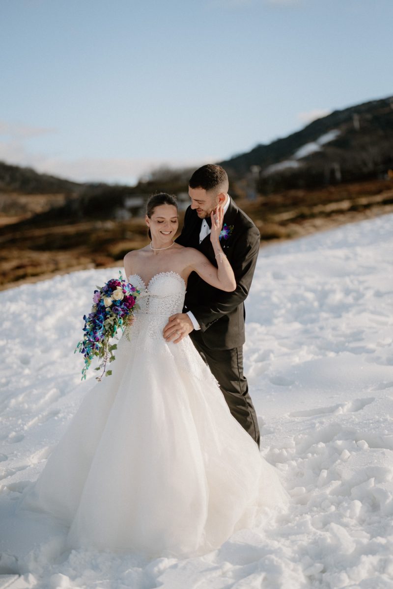 Alannah and Alex snow wedding perisher nsw-208