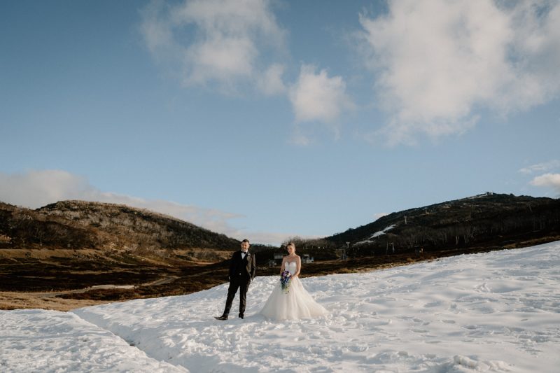 Alannah and Alex snow wedding perisher nsw-210