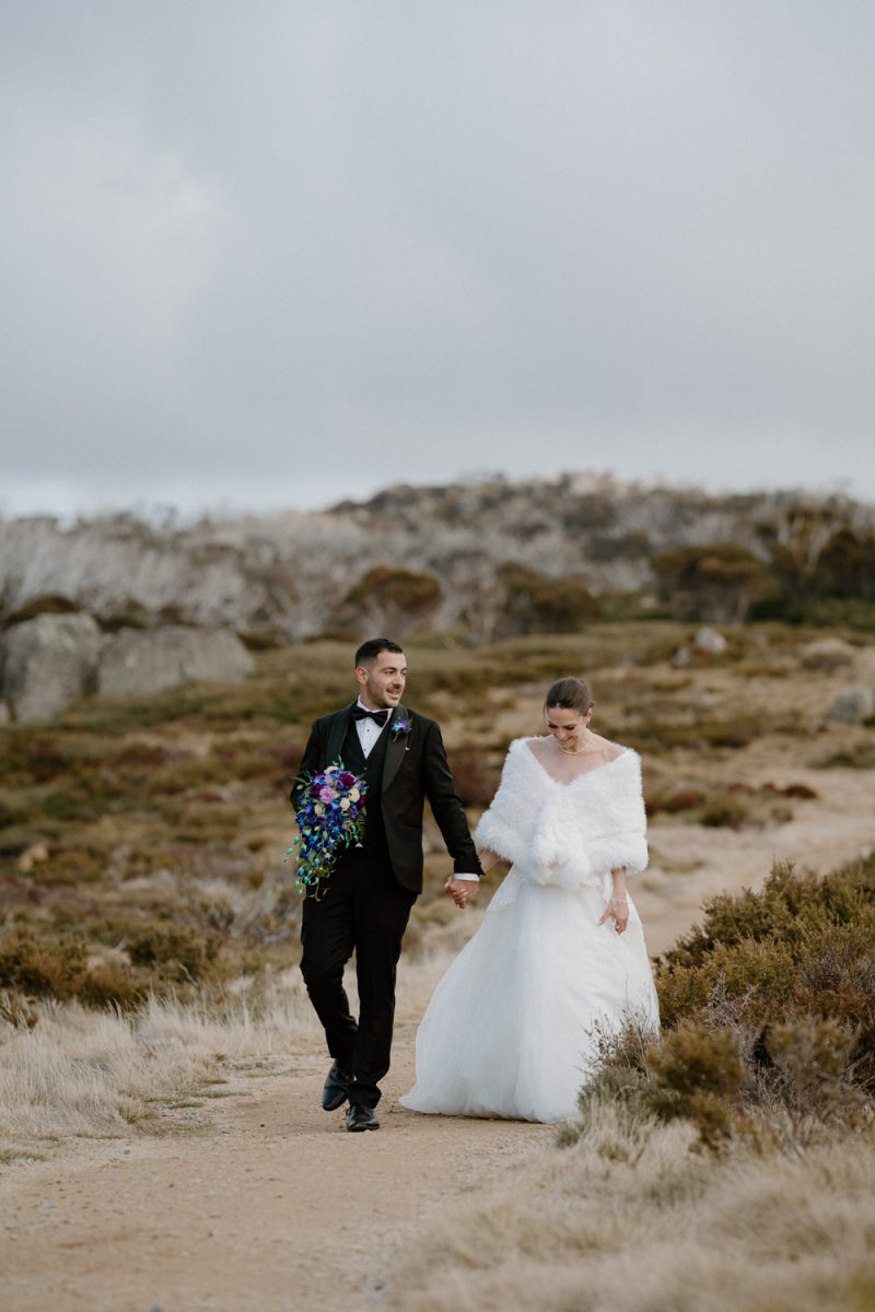 Alannah and Alex snow wedding perisher nsw-242
