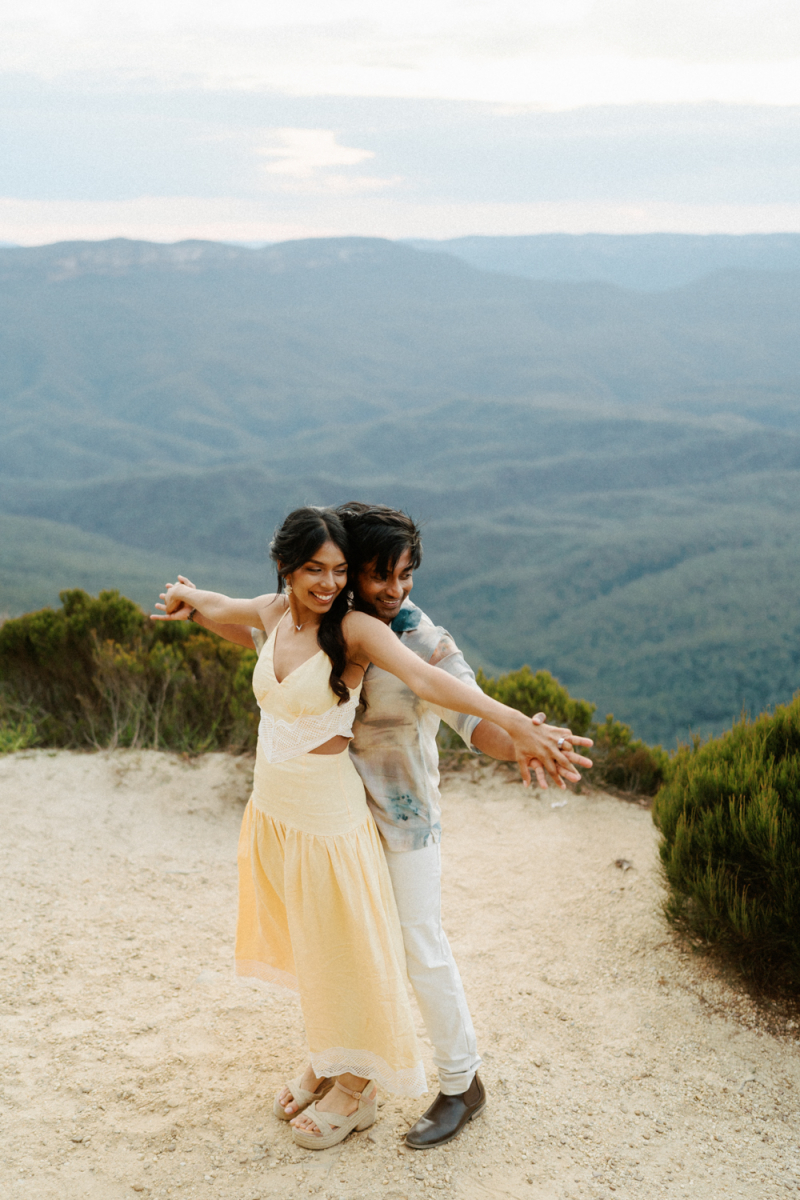 Dilshan and Krishni portraits lincolns rock blue mountains-72