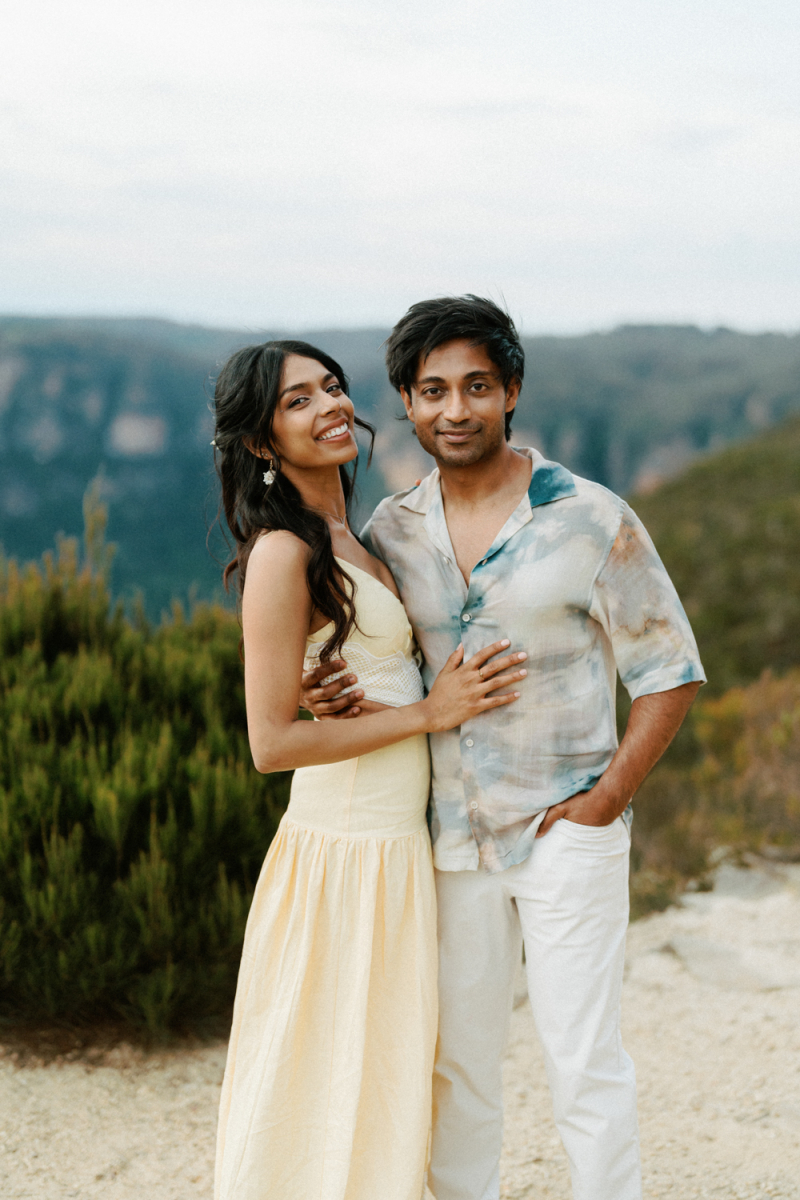 Dilshan and Krishni portraits lincolns rock blue mountains-78