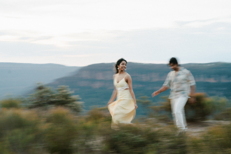 Dilshan and Krishni portraits lincolns rock blue mountains-89