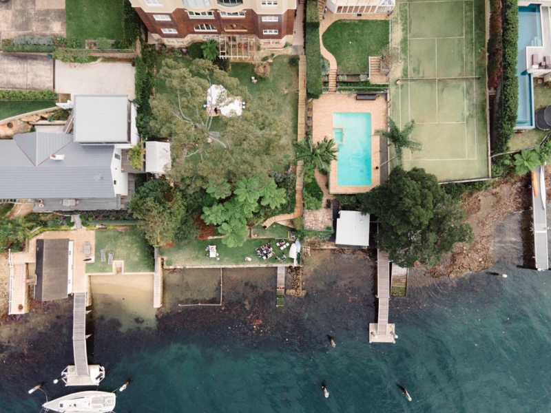 Patrecia and Byron Wedding drone-5